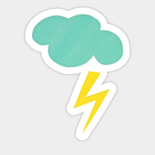 Lightning Strike Sticker